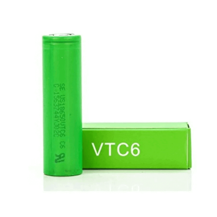 Imagem de uma bateria específica entre as varias baterias para vape que existem