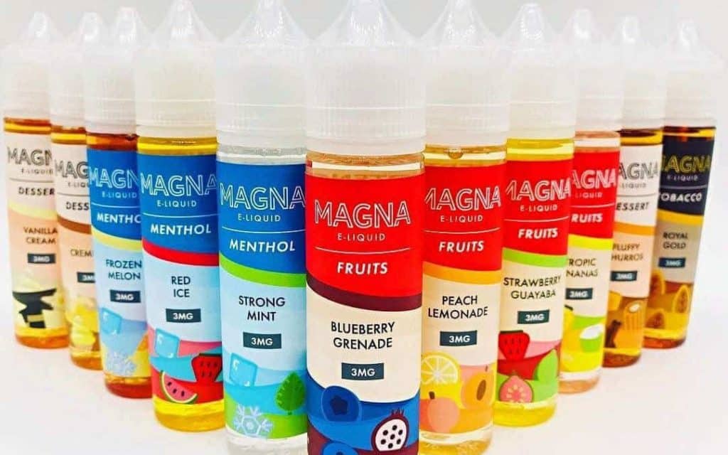 Linha de juices marca Magna