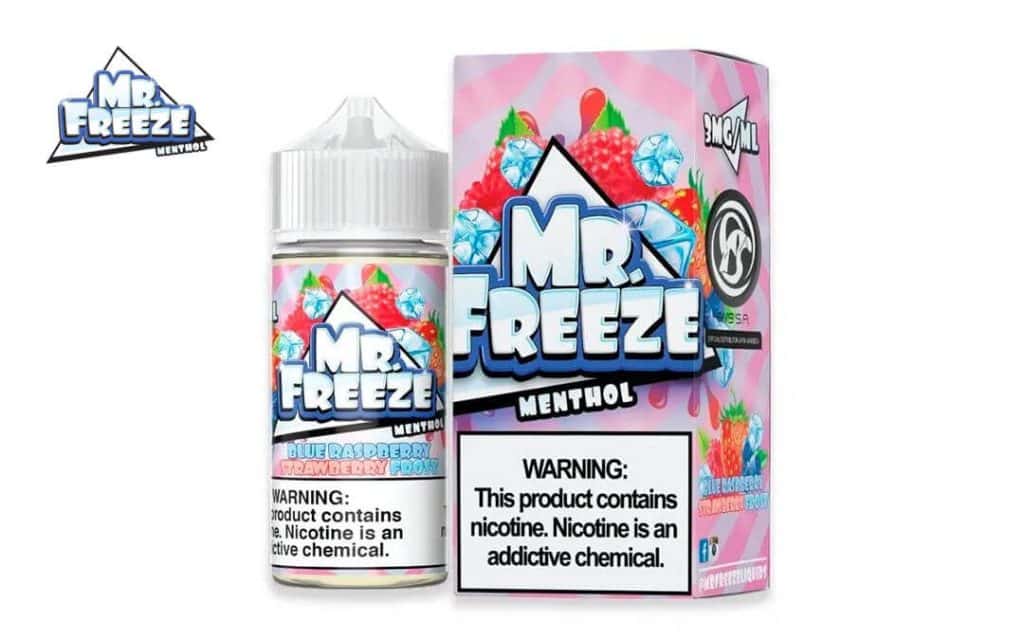 Mr. Freeze - blue raspberry strawberry frost